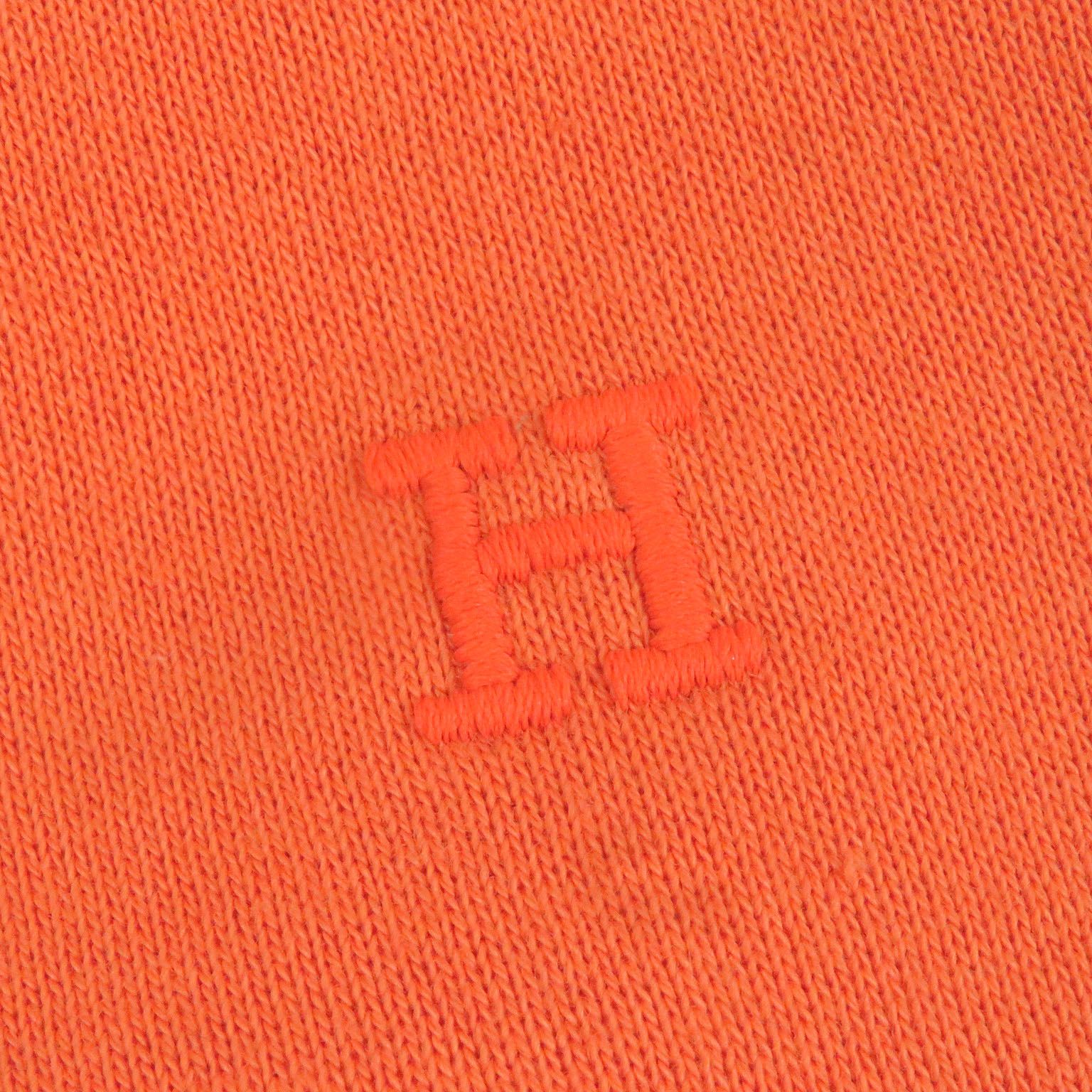 レア品✨美品✨HERMES エルメス ブルゾン リバーシブル 46 オレンジ 絹 オレンジ系 HERMES(エルメス) ブルゾン(レディース) - 海外通販