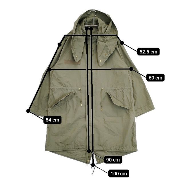 FREAK'S STORE M65 コットン モッズコート カーキ レディース