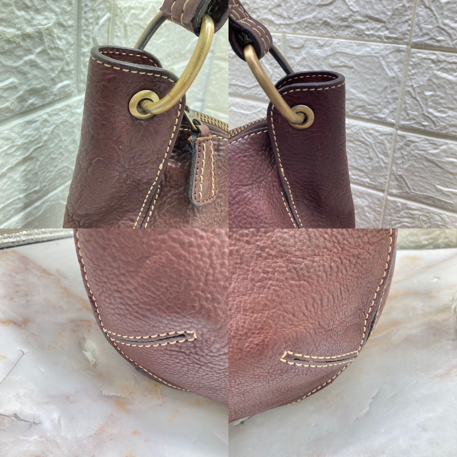 i+【美品】 KITAMURA キタムラ レザーバック キャメル ハンドバッグ 2wayハンドバッグ｜キタムラオンラインショップ