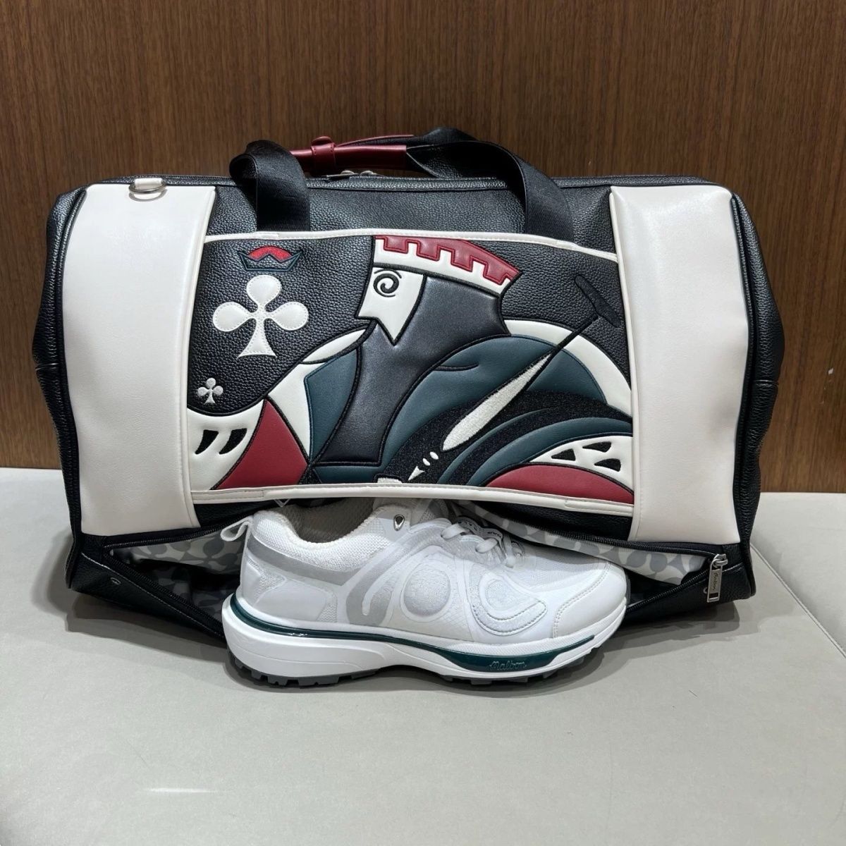 MALBON GOLF クラブキング ボストンバッグ スポーツバッグ - メルカリ