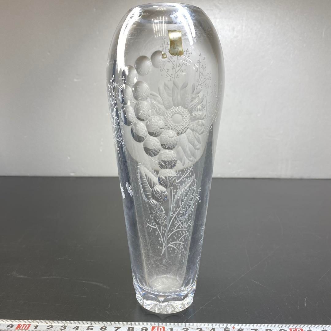 クリスタルフラワーベース