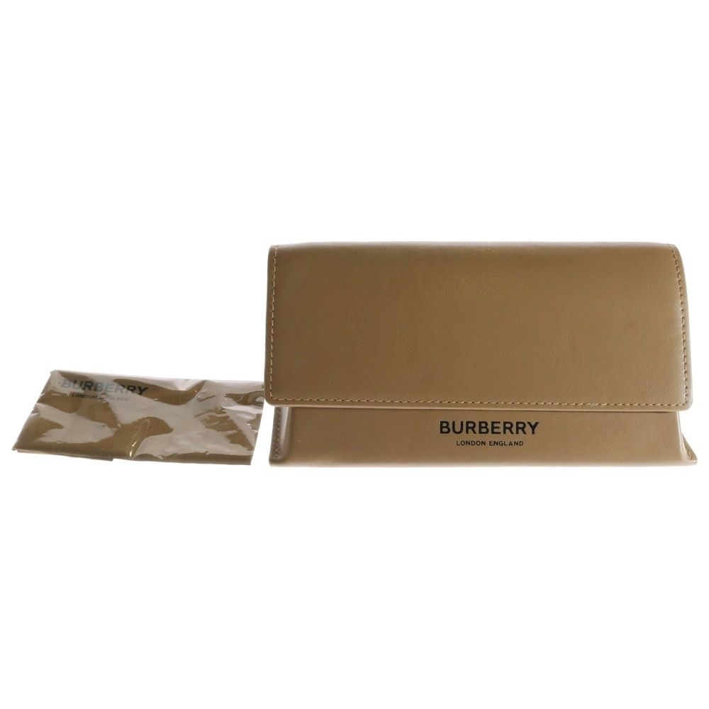 BURBERRY バーバリー Bテンプルロゴ スクエアシェイプ セルフレームサングラス アイウェア ブラック B4312 3907/87 BURBERRY (バーバリー) Bテンプルロゴ スクエアシェイプ セルフレーム