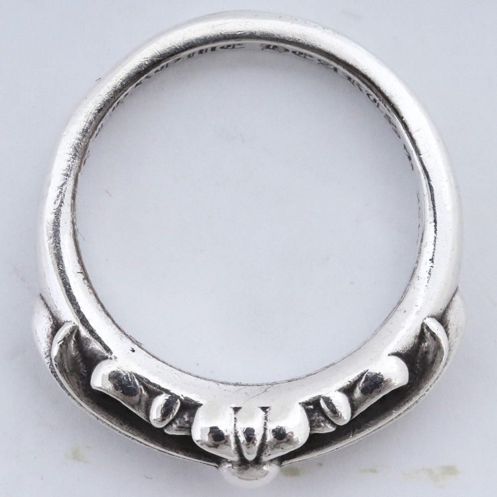 14号 CHROME HEARTS ベビークラシックフローラルクロスリング