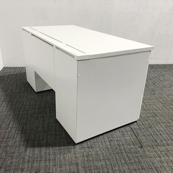 両袖デスク iS オフィスデスク コクヨ ホワイト