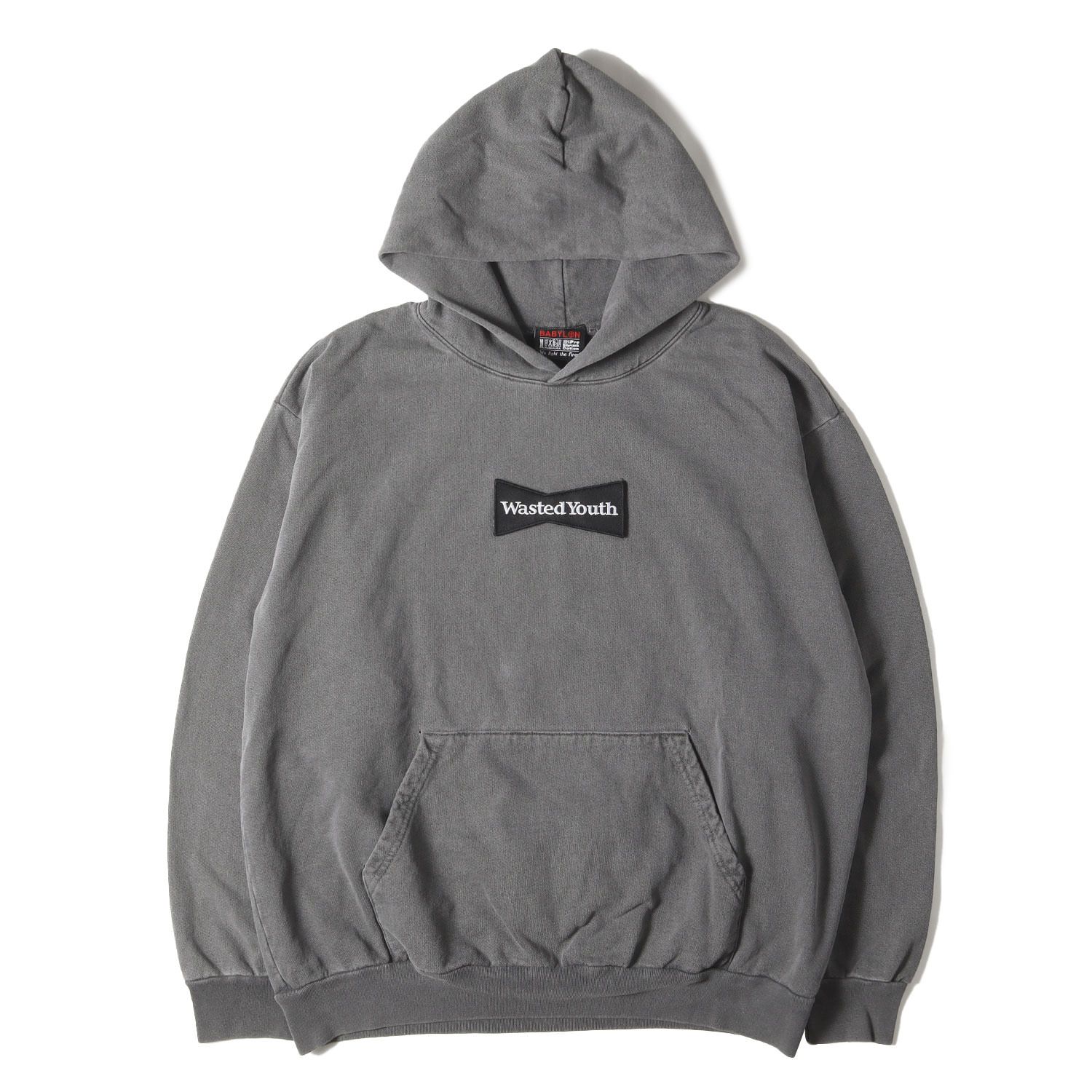 wasted youth パーカー　XL 新品】Wasted Youth ウェイステッド ユース パーカー ブラック