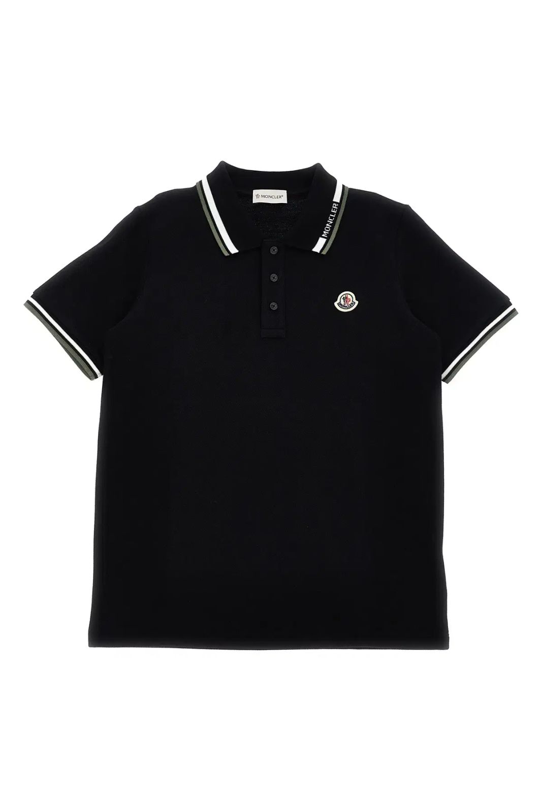 MONCLER モンクレール キッズ ピケ ポロ ロゴワッペン 半袖Tシャツ