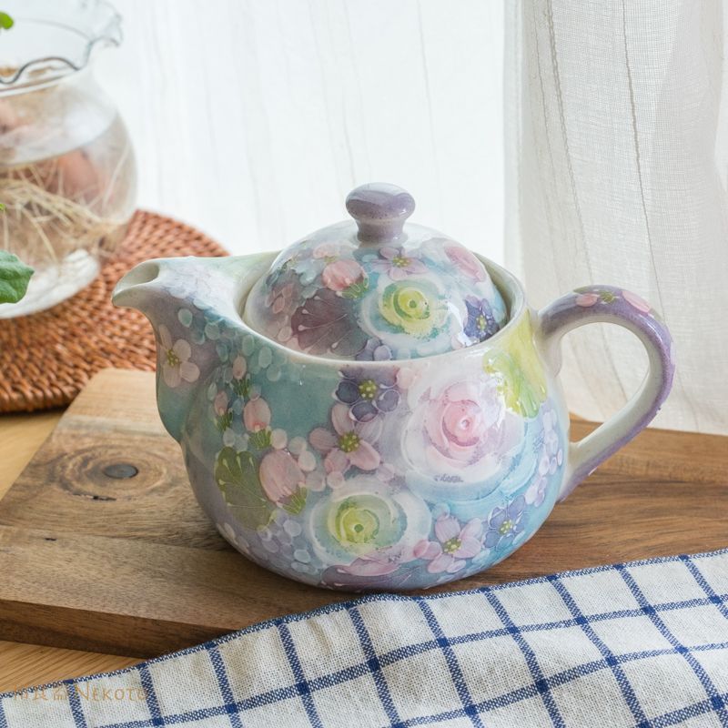 工房「ゆずりは」丸ポット 瀬戸焼 食贈り物 新品未使用】工房