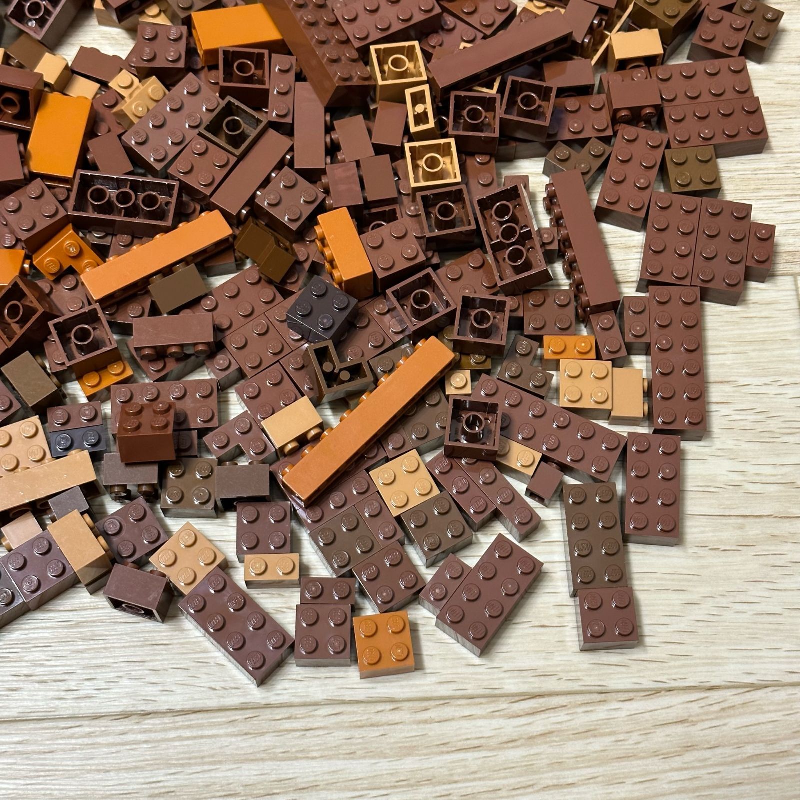 LEGO レゴ 茶色 ブラウン系 中古 パーツ ブロック各種 大量 ばら売り