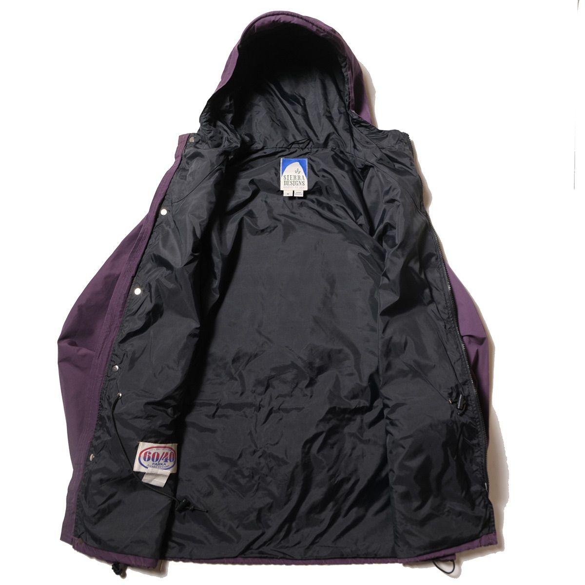 USA製 シエラデザイン 60/40 マウンテンパーカー (M) 紫 コットン