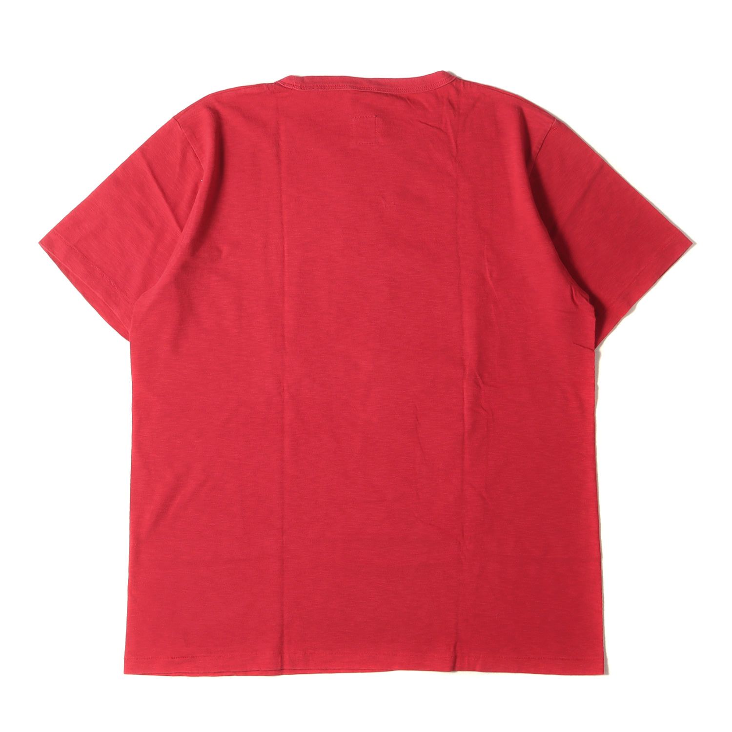 MADE IN USA STUSSY 両面フロントロゴ Tシャツ XL 赤 - メルカリ