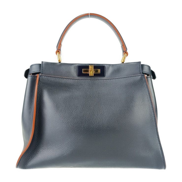 美品　希少　フェンディ　FENDI ハンドバッグ FENDI フェンディ ハンドバッグ レディース グレー 8BN244 Q0J