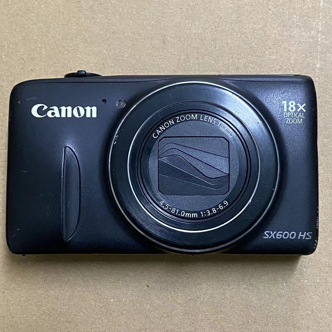 Canon PowerShot SX600 HS ジャンク ジャンク品】Canon PowerShot SX600 HS ブラック 部品取り・修理用