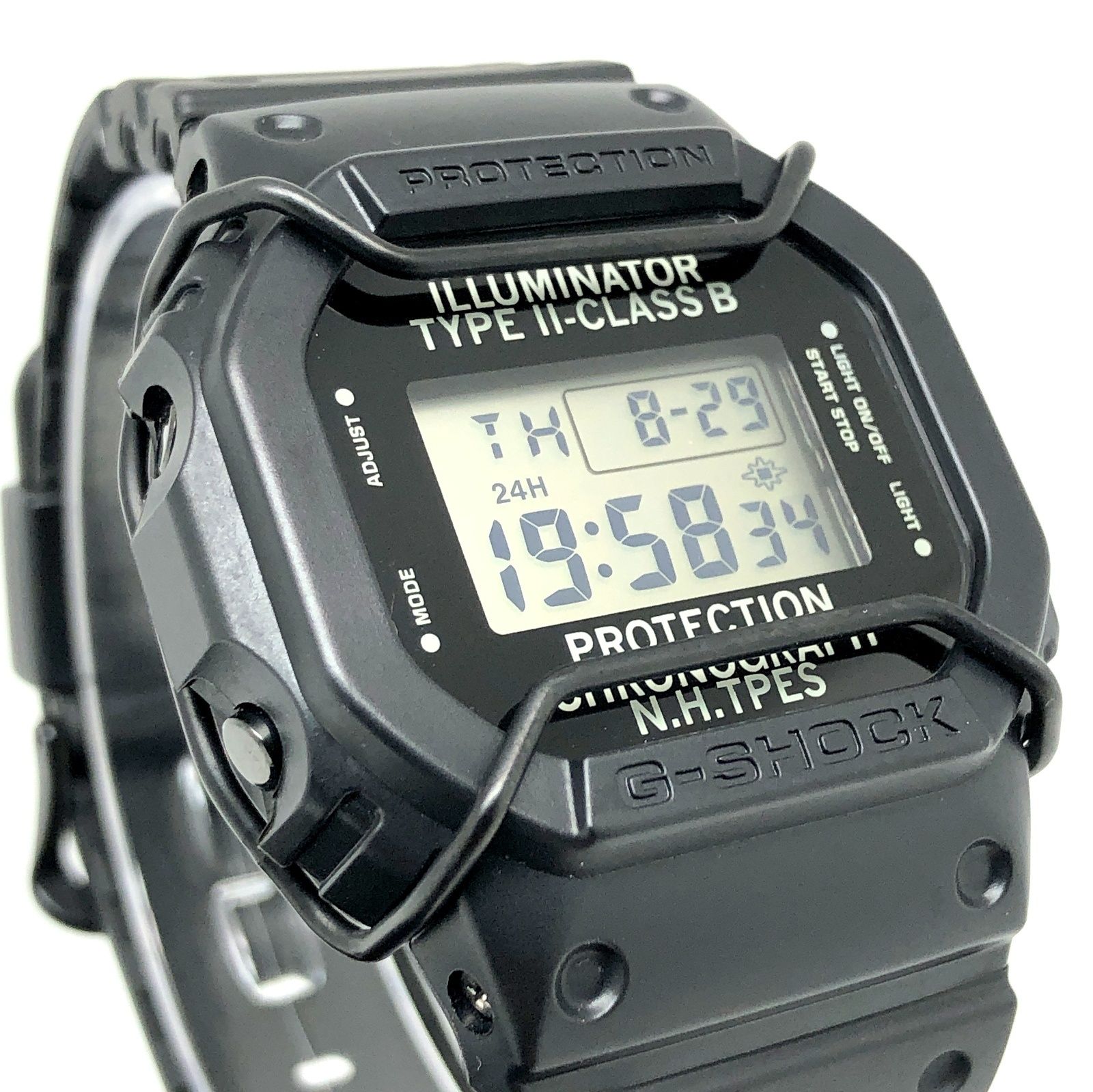 G-SHOCK ジーショック DW-5600NH N.HOOLYWOOD エヌハリウッド コラボモデル 第2弾 プロテクター レッドEL オールブラック