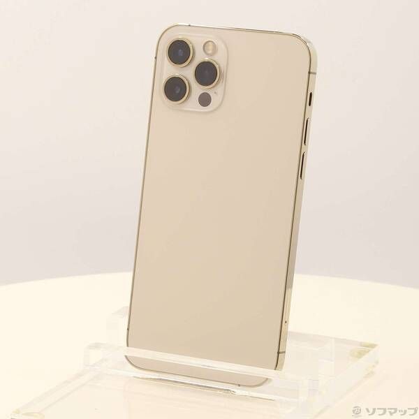 美品Iphone 12 Pro 128GB ゴールド　シムフリー 中古品〕 iPhone12 Pro 128GB ゴールド MGM73J／A SIMフリー