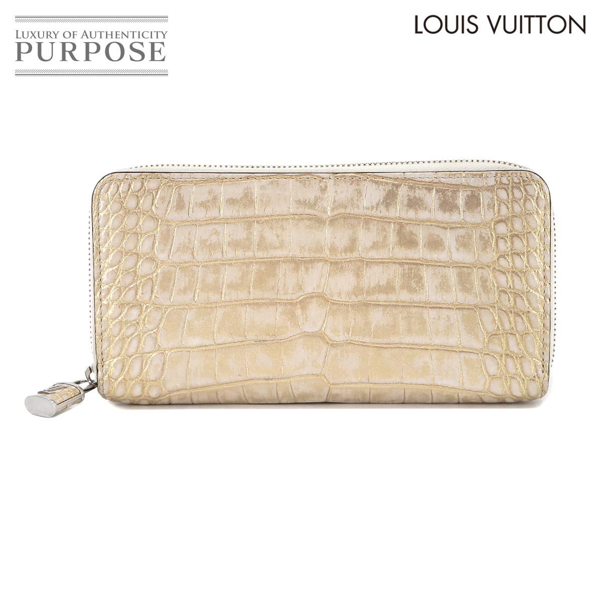 【国内正規品】ルイヴィトン　ジッピー　ウォレット　パドロック　クロコダイル LOUIS VUITTON 長財布 ジッピー・ウォレット・パドロック クロコダイル
