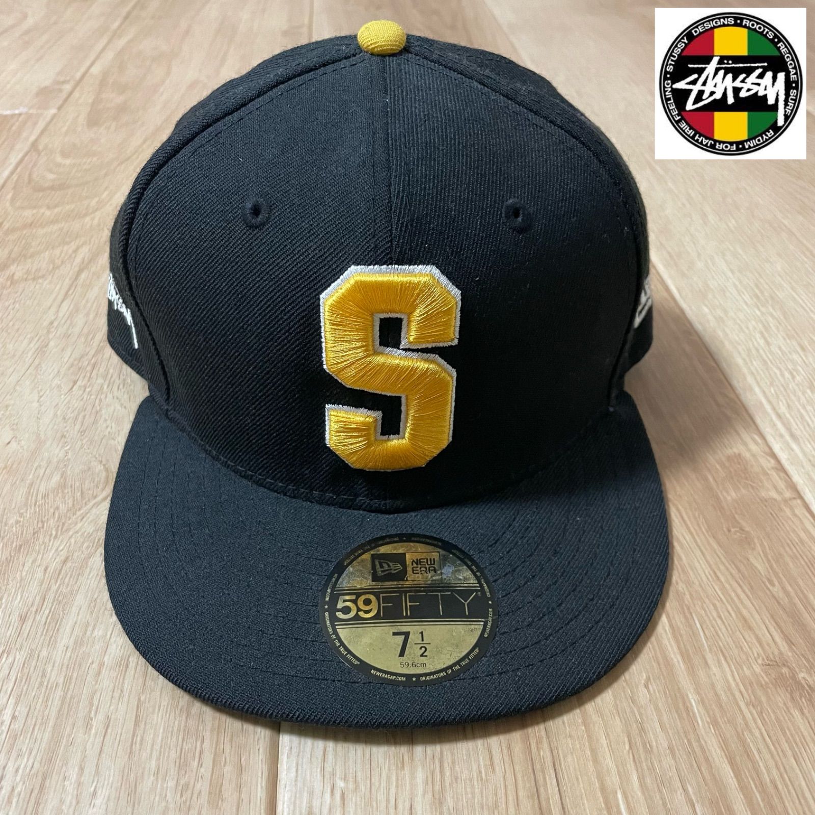 STUSSY×NEW ERA Big S Fitted Cap 58.7cm - Stüssy - Stüssy X New Era 