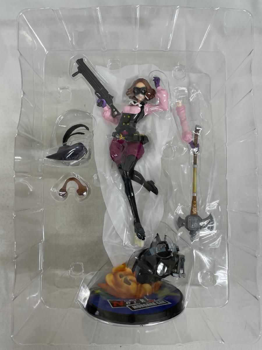 ノワール(奥村春)＆モルガナカー 「ペルソナ5 ザ・ロイヤル」 Lucrea 塗装済み完成品 Lucrea（ルクリア） ペルソナ5 ザ・ロイヤル ノワール（奥村春