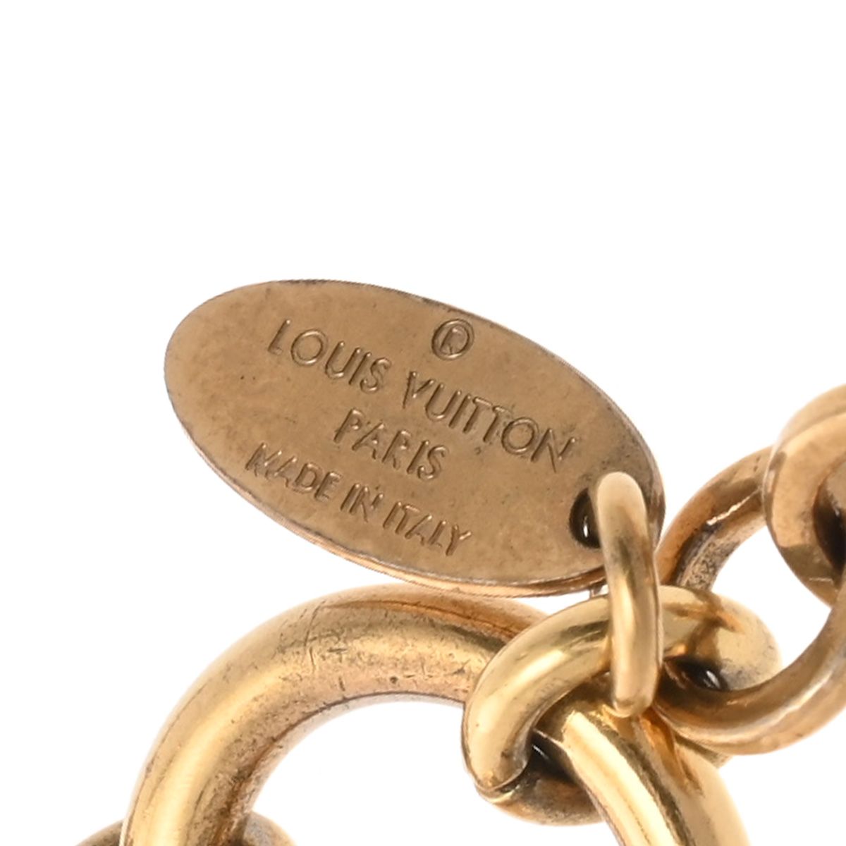 ルイヴィトン ポルトクレ パズル バッグチャーム ゴールド M65218