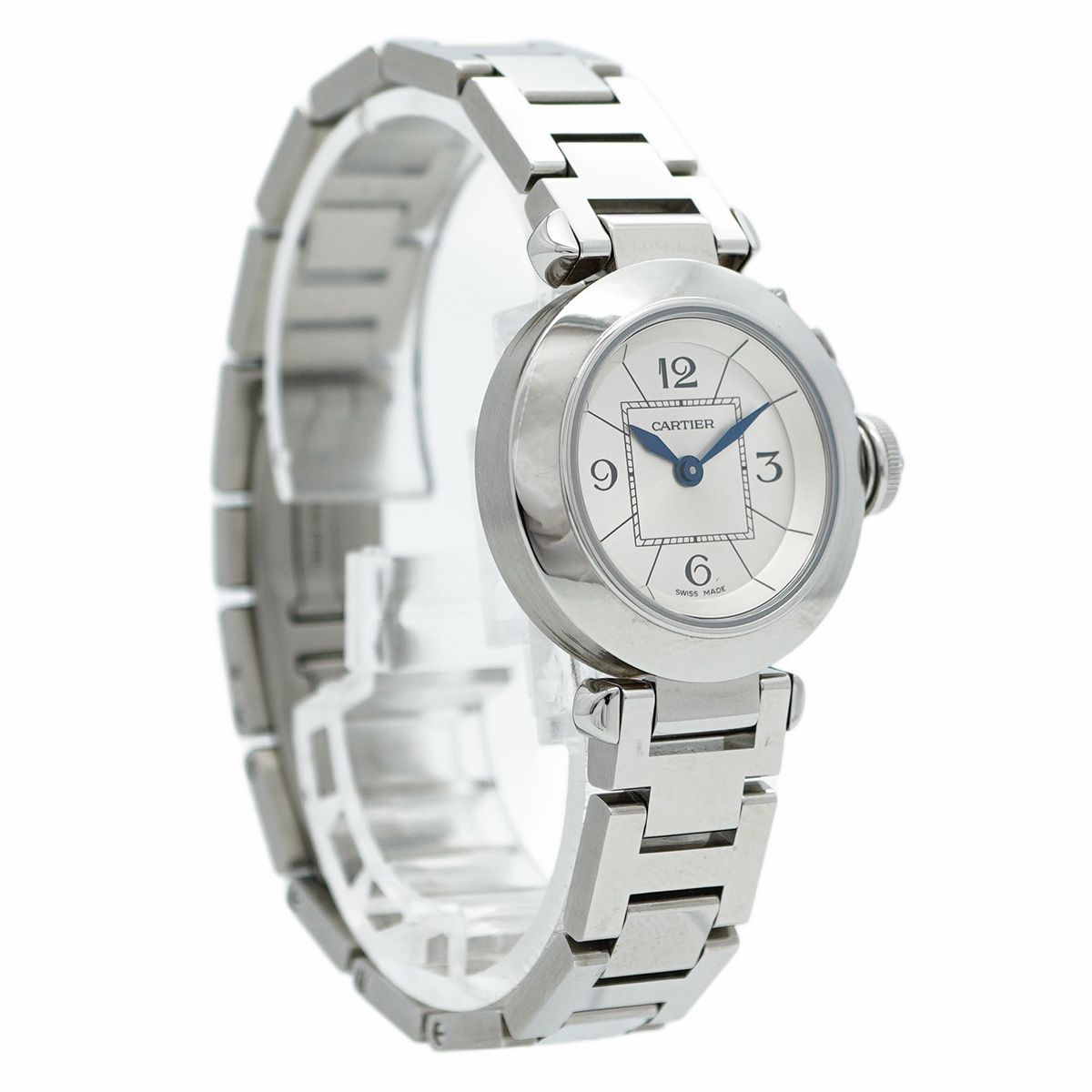 5wwm0247 カルティエ パシャ W3140007 シルバー文字盤 腕時計 レディース WWW_MORNINGWALKER_COM