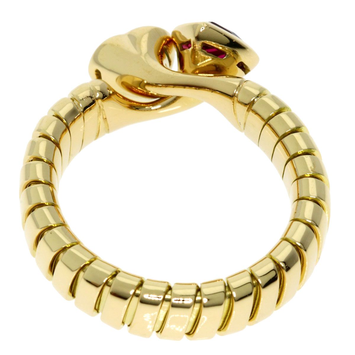 BVLGARI ブルガリ トゥボガス ハート ピンクトルマリン ペリドット 