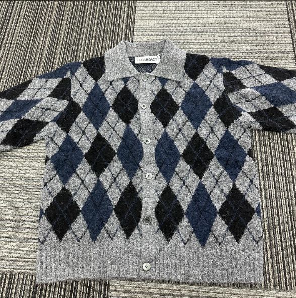 OUR LEGACY EVENING POLO Soft Duke Argyle