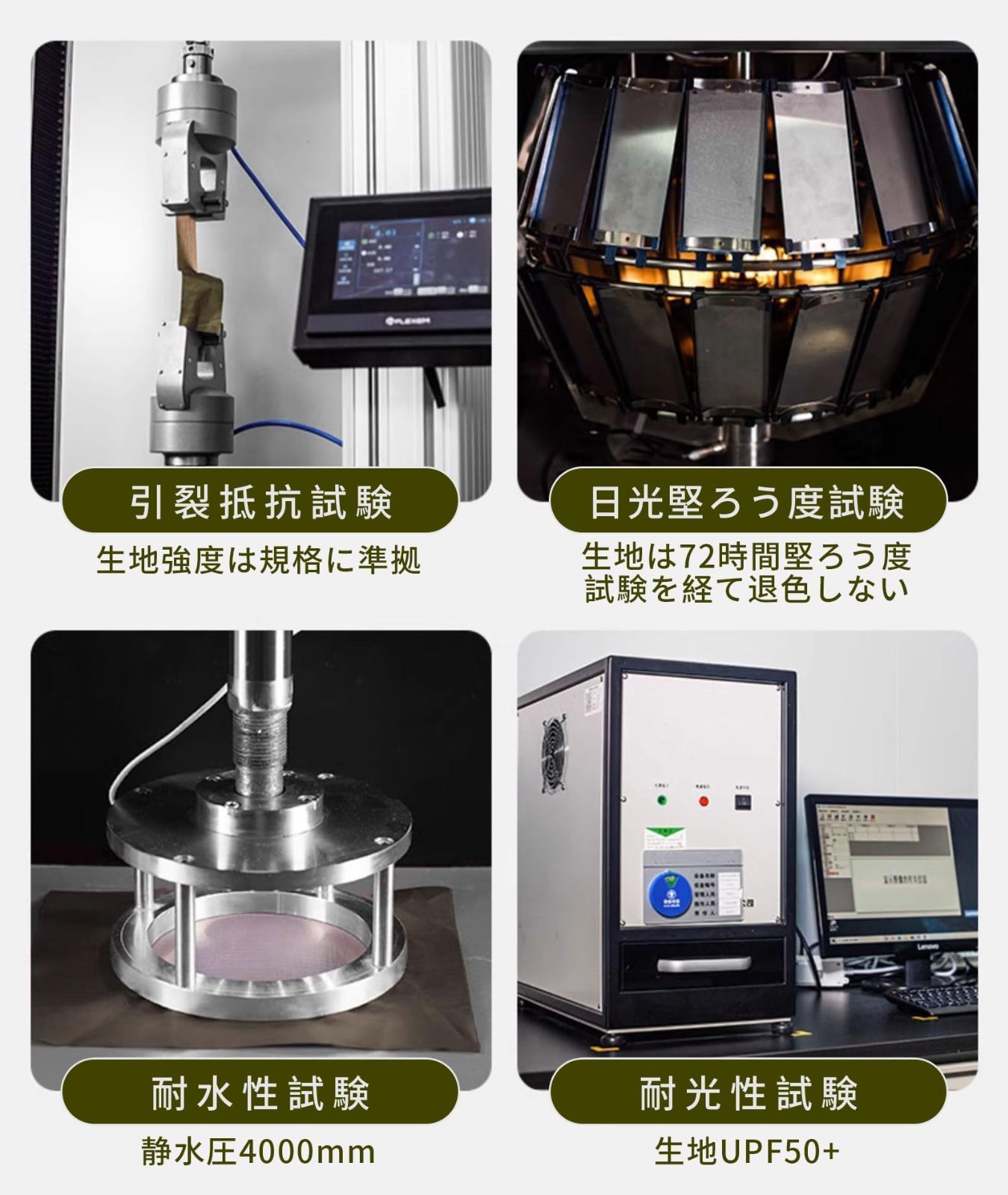 人気商品】DesertFox テント ワンタッチ 3-4人用 4000mm耐水圧 テント