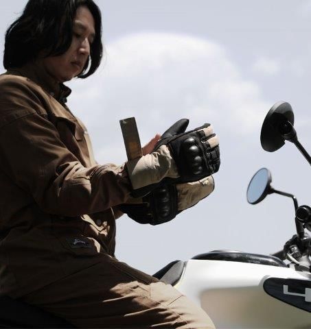 カーボンプロテクトグローブ ベージュ