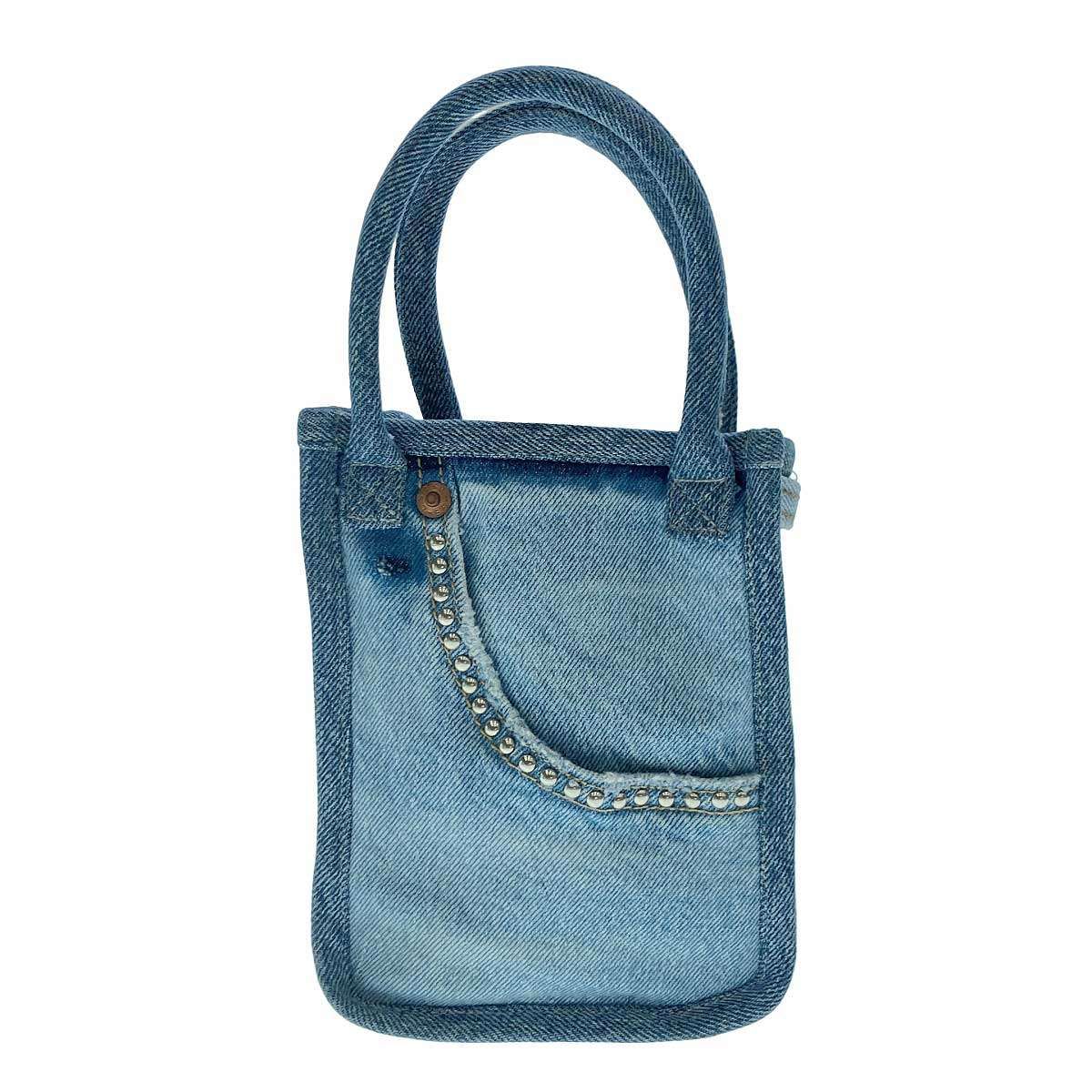 【GRANCY】グランシーデニムバッグ ＊最安値 GRANCY（グランシー）の「【GRANCY】DenimpantsStyle