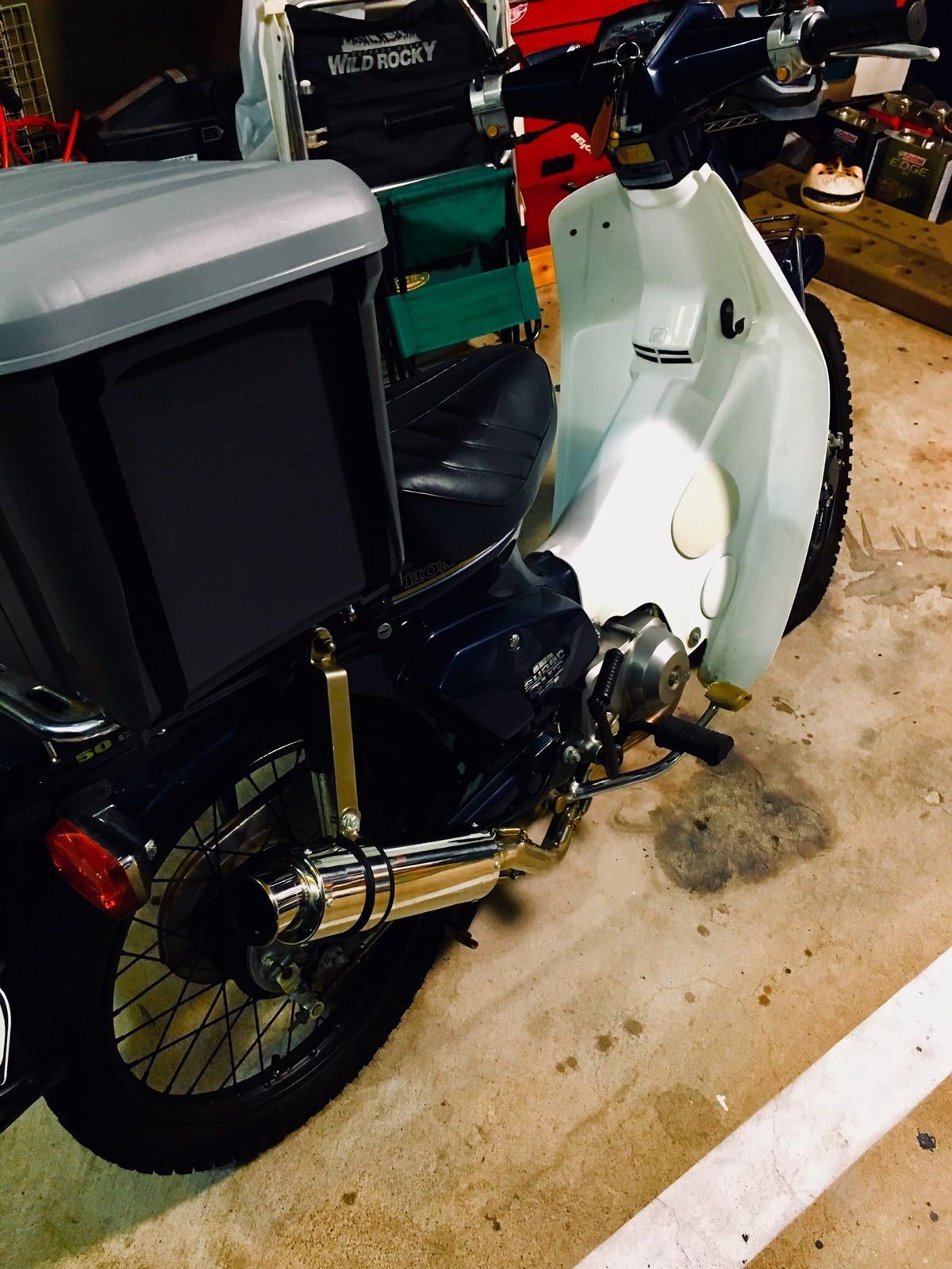 HONDA ホンダ スーパー カブ マフラー ボアアップ リトルカブ BRIGHTFACE_UK