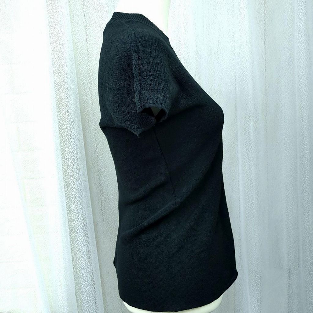COMME des GARÇONS ブラックニットベスト COMME des GARCONS - 美品 ブラックコムデギャルソン BLACK