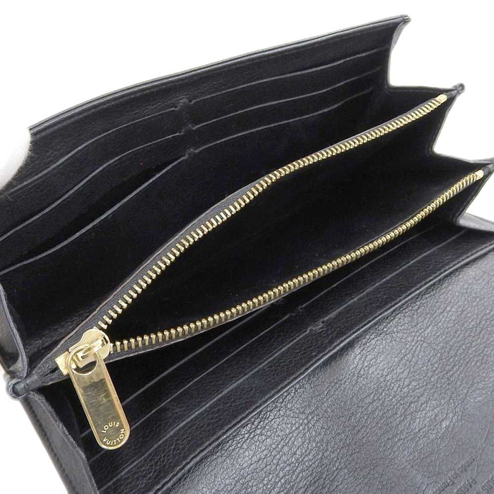 本物保証】 ルイ ヴィトン LOUIS VUITTON マヒナ ポルトフォイユ 