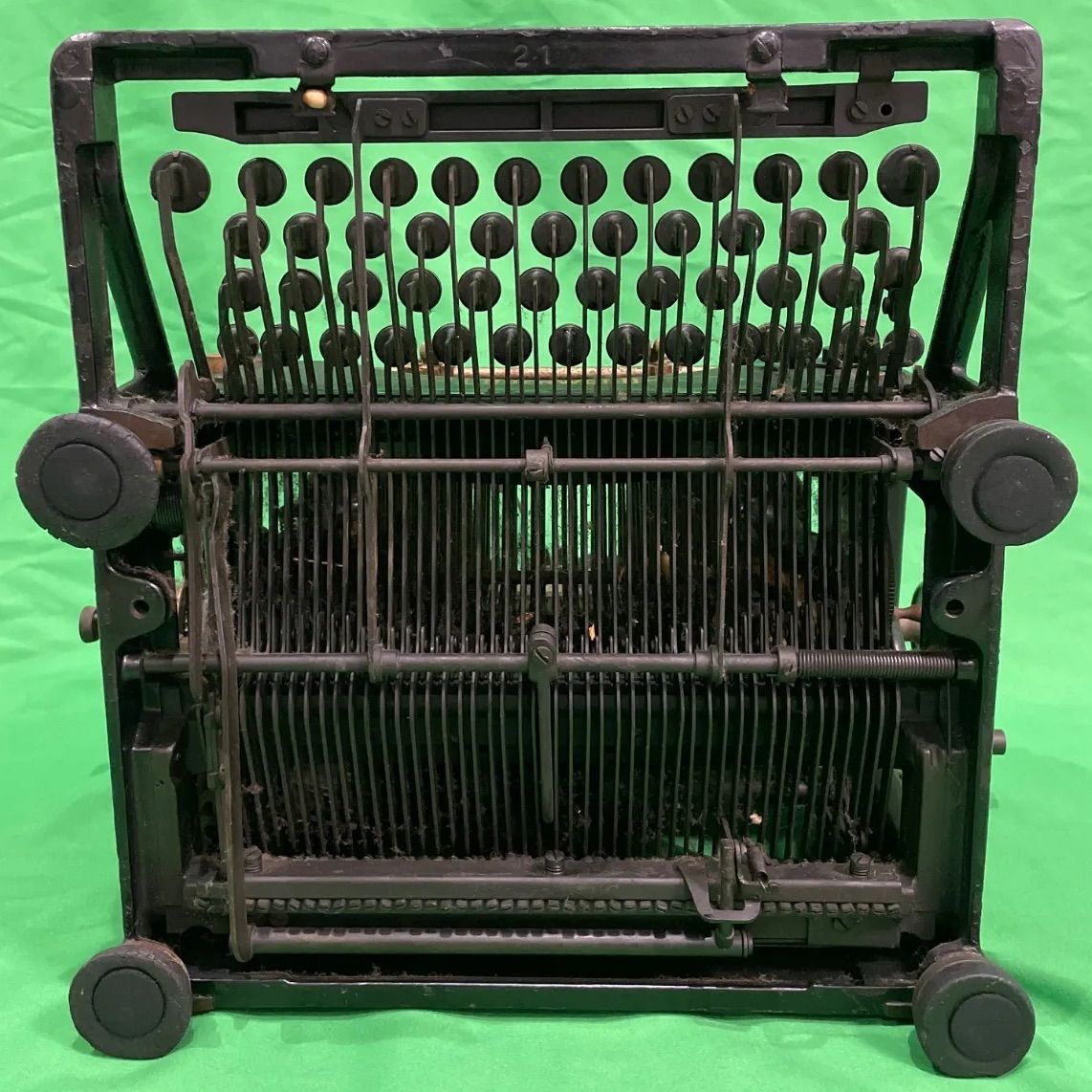 【ジャンク品】Underwood タイプライター 昭和レトロ ヴィンテージ ジャンク品】（激レア・希少品）Underwood アンダーウッド タイプ