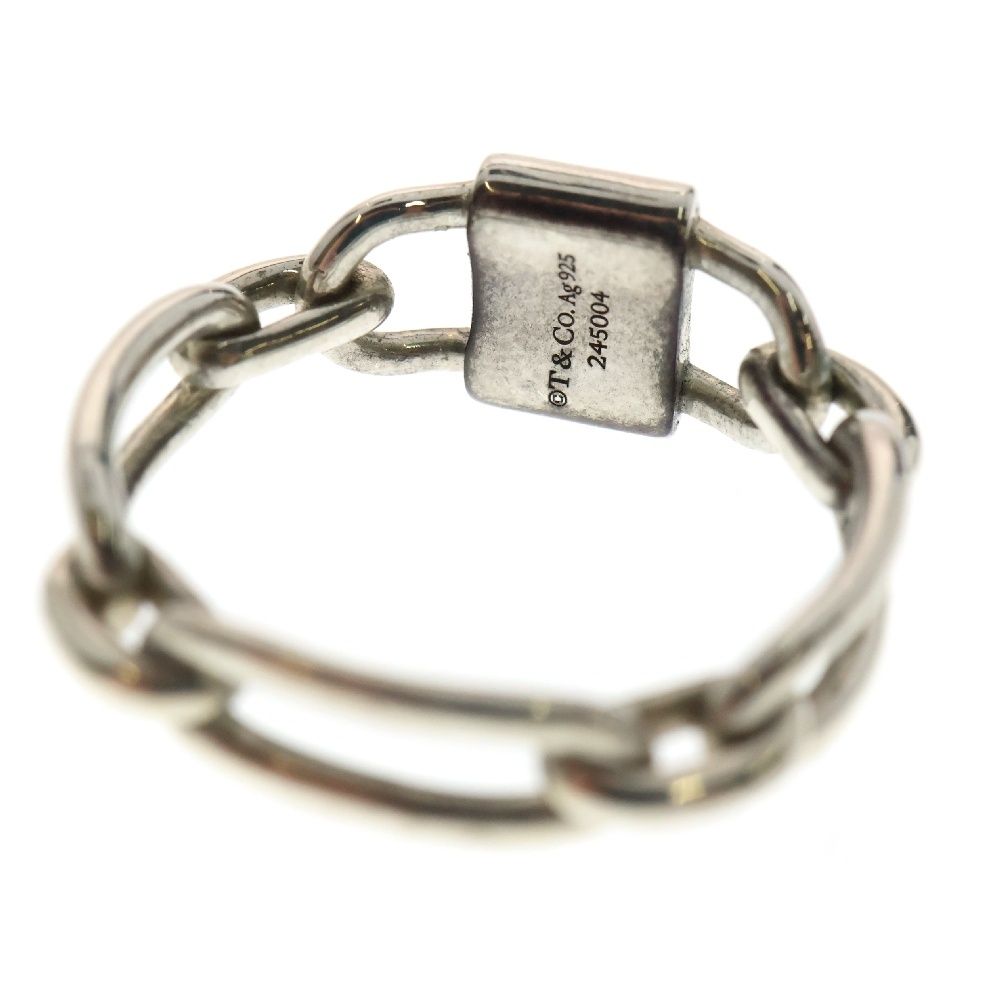【フルセット】Tiffany /ティファニースモールダブルロック1837 リング ティファニー 1837™ ダブル ロック リング スターリングシルバー