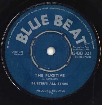 英7” Prince Buster / Prince Busters My Girl / The Fugitive 45/BB321 Blue Beat /00050 英7” Prince Buster / Prince Busters My Girl / The Fugitive