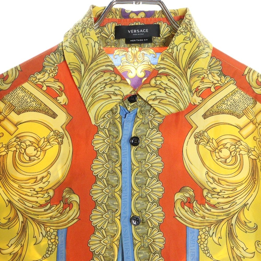 Versace、ロングスリーブシャツ ヴェルサーチェ ジーンズクチュール 長袖シャツ | アウトレット
