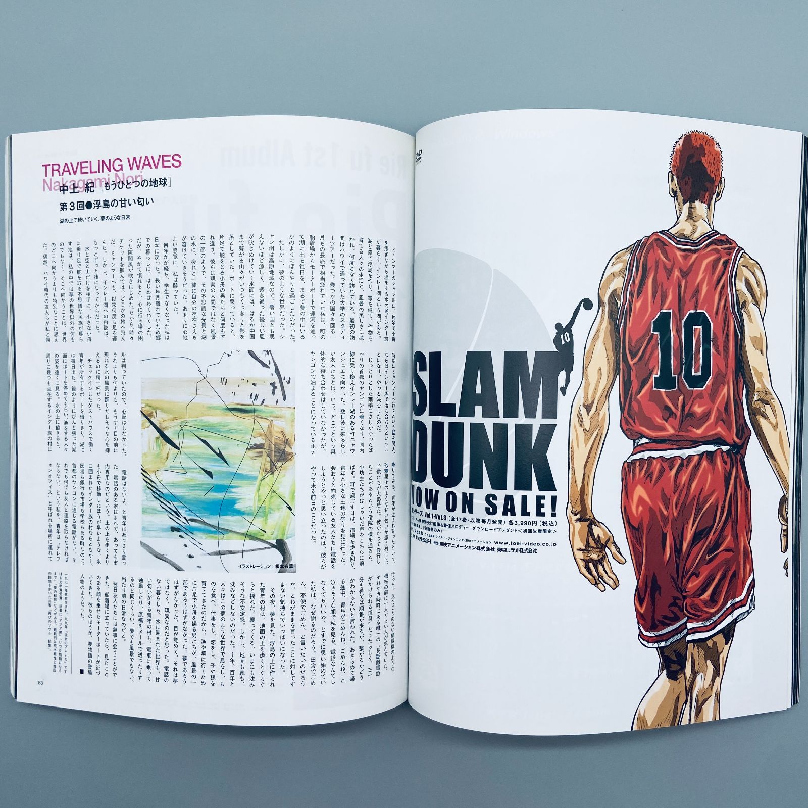 セール スラムダンク SLAM DUNK あれから10日後 DVD 雑誌SWITCH