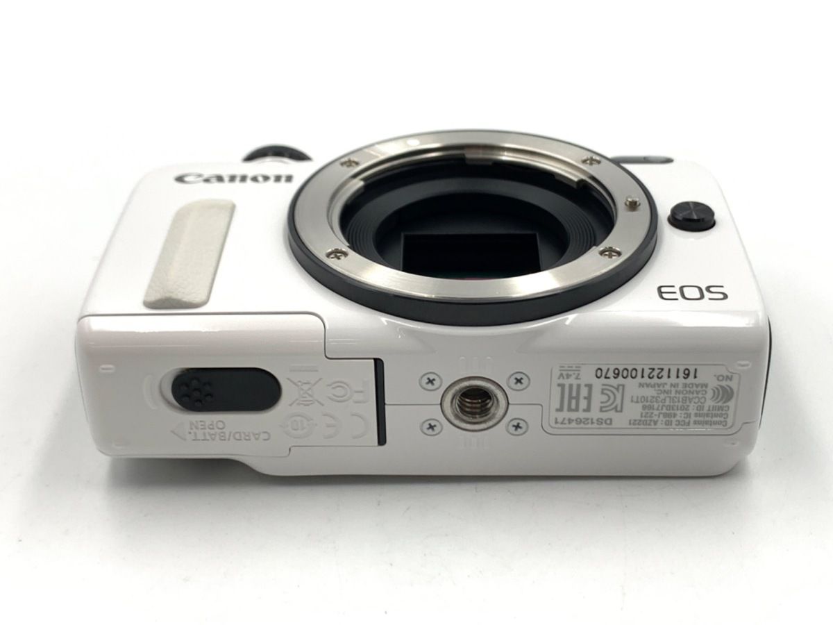 キヤノン EOS M 2 ボディ ホワイト ミラーレス一眼 デジタルカメラ