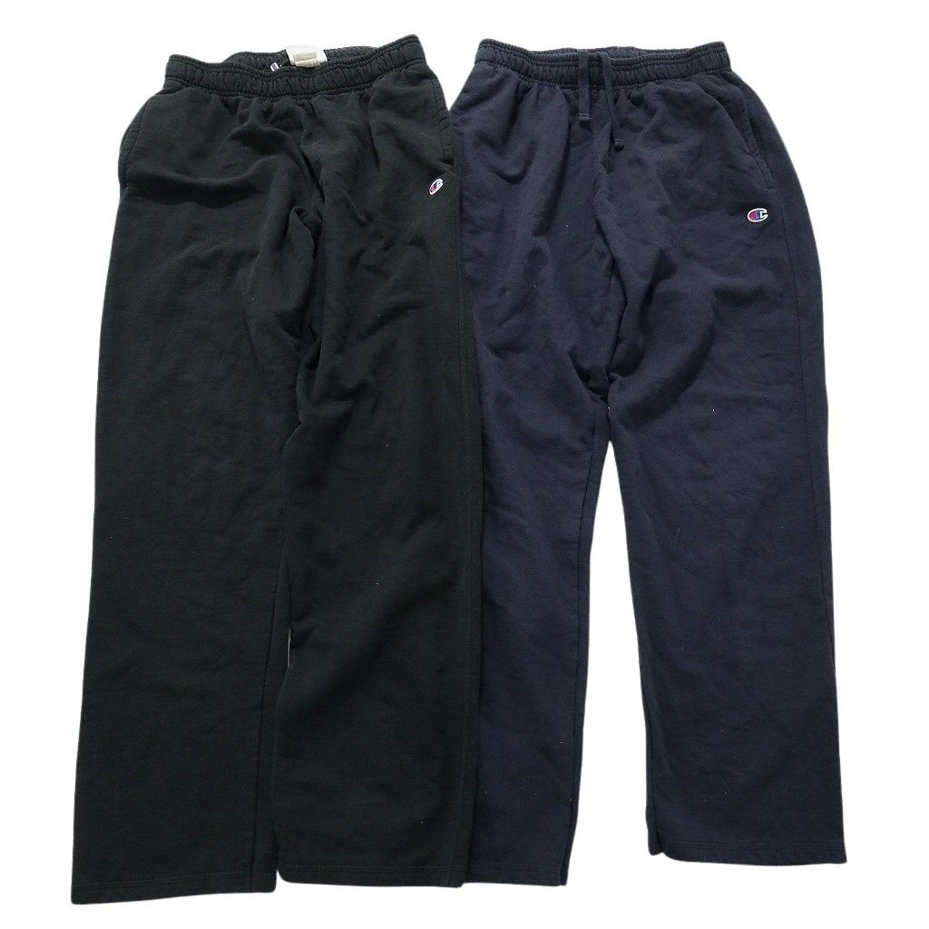 発見のある 古着卸 チャンピオン スウェット パンツ 8枚セット メンズ XL 2XL ワイド トレーニングパンツ 古着 NC0817 もうすぐ販売終了