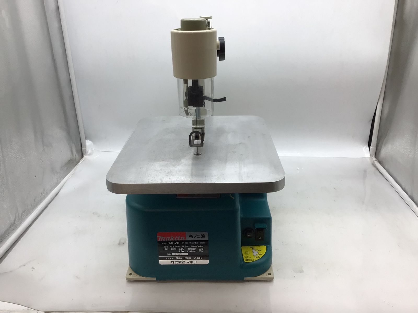 未使用に近い】☆Makita/マキタ 糸のこ盤 SJ320 [IT1YQUA0YHXY 未使用に近い】☆Makita/マキタ 糸のこ盤 SJ320 [IT1YQUA0YHXY