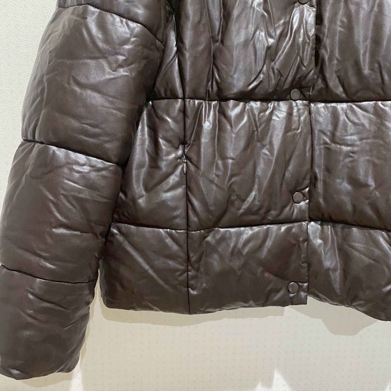 ZARA ザラ ユニセックス アウター フェイクレザーパフジャケット