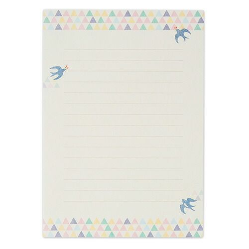 まとめ エヌビー レターセット A 5 ツバメ WANOMAシリーズ 1350104