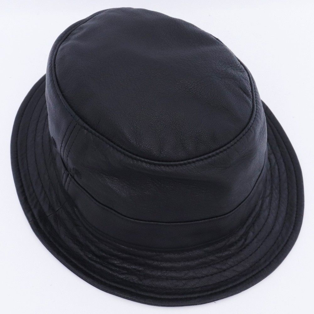 Supreme クラッシャー SMサイズ”Black” SUPREME Leather Crusher S/Mサイズ ブラック - メルカリ