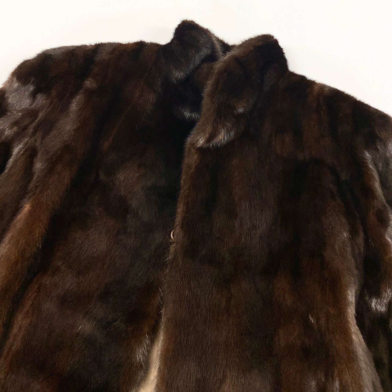 87j23 SAGA MINK サガミンク 銀サガ デミバフミンク ミンクコート 毛皮