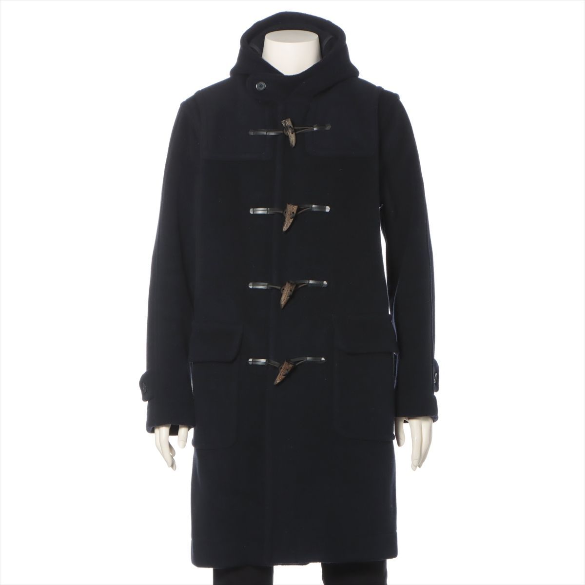 INVERTERE ダッフルコート 38 ネイビー INVERTERE ダッフルコート 38 ネイビー