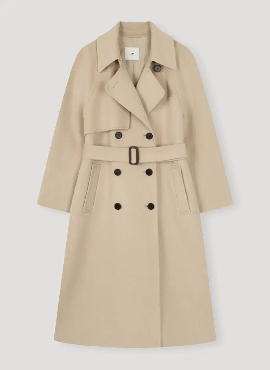 美品✨レオナール カシミア100% ロングダブルチェスターコート 裏地総