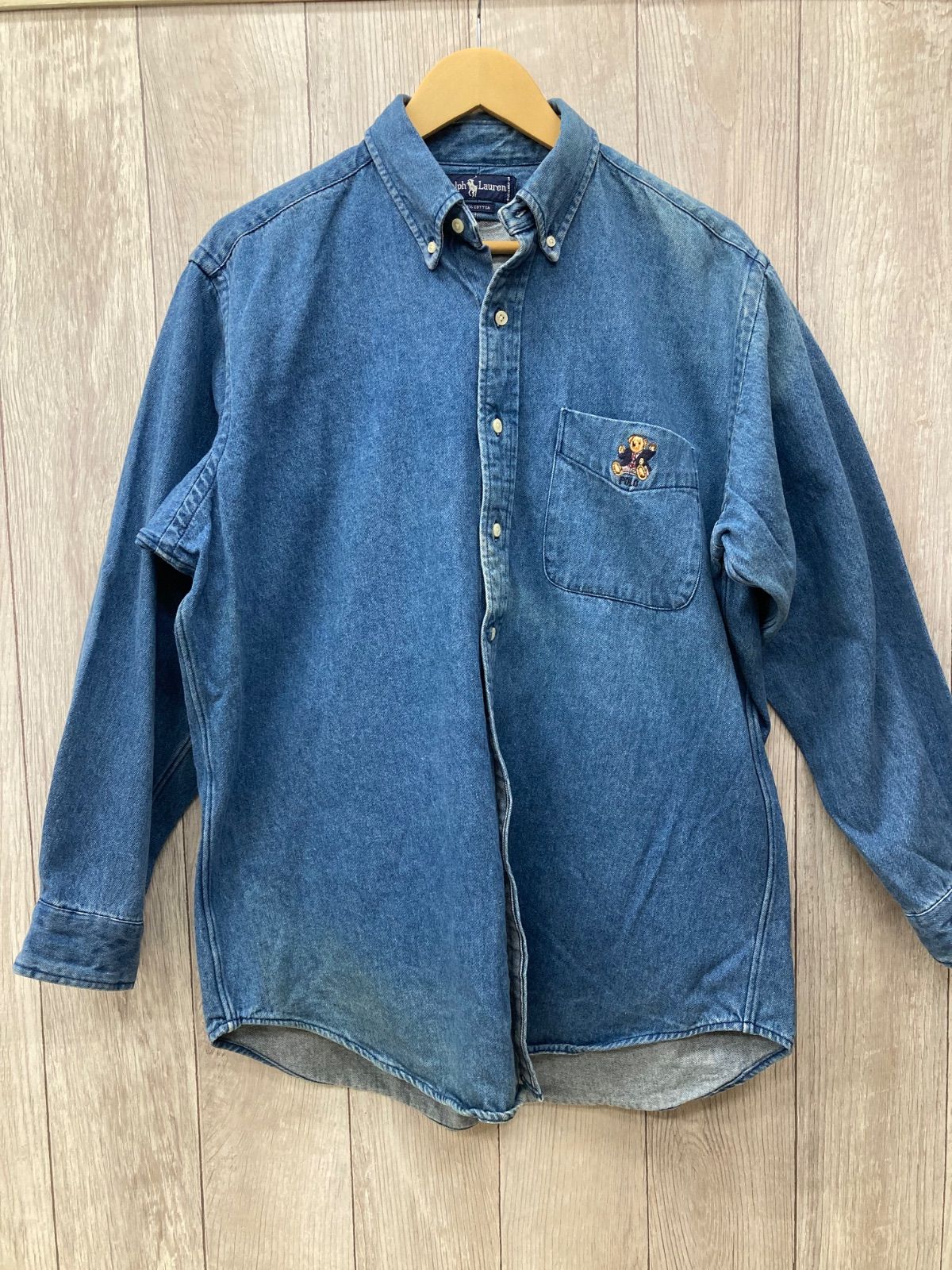 Ralph Lauren ポロベア　デニムシャツ POLO RALPH LAUREN - ポロベア デニムシャツの通販 by まさ's