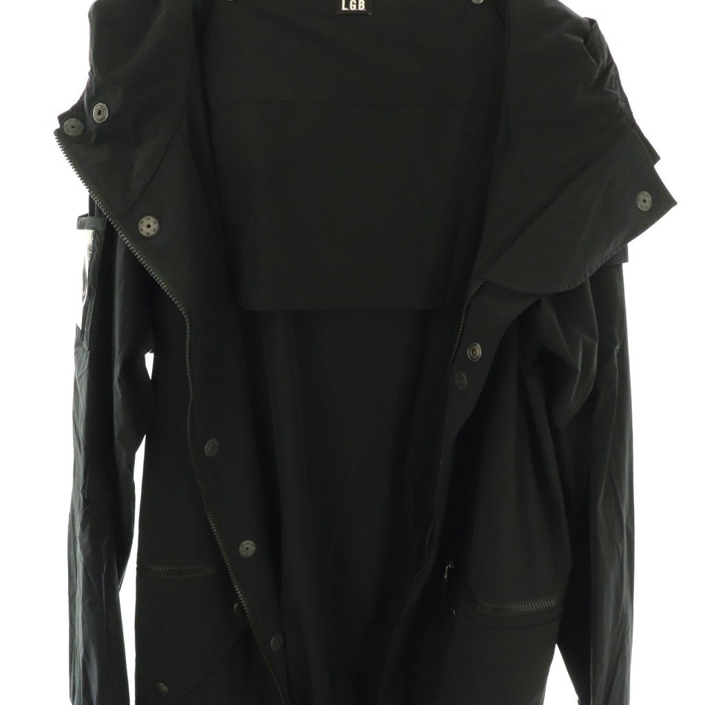 ルグランブルー L.G.B 11301EXD GODS VOICE IN THE RAIN レインジャケット レインコート フード 3 ブラック |ES OS CAMPINGPARCCENTRAL_COM
