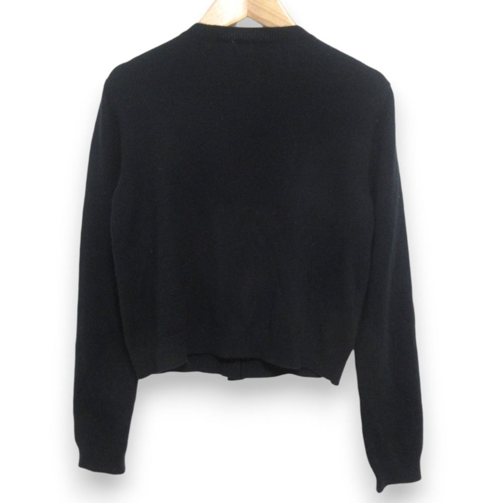 miu miu グレー刺繍カーディガン 36 miu miu グレー刺繍カーディガン 36