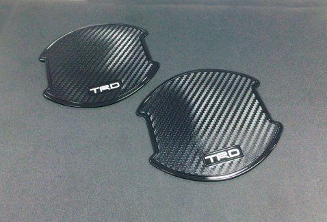 【特価セール】ティーアールディー(Trd) MS010-00018 ドアハンドルプロテクター 2枚セット アクア、カローラ、C-HR、タンク、86、プリウス、マークX、ルーミー