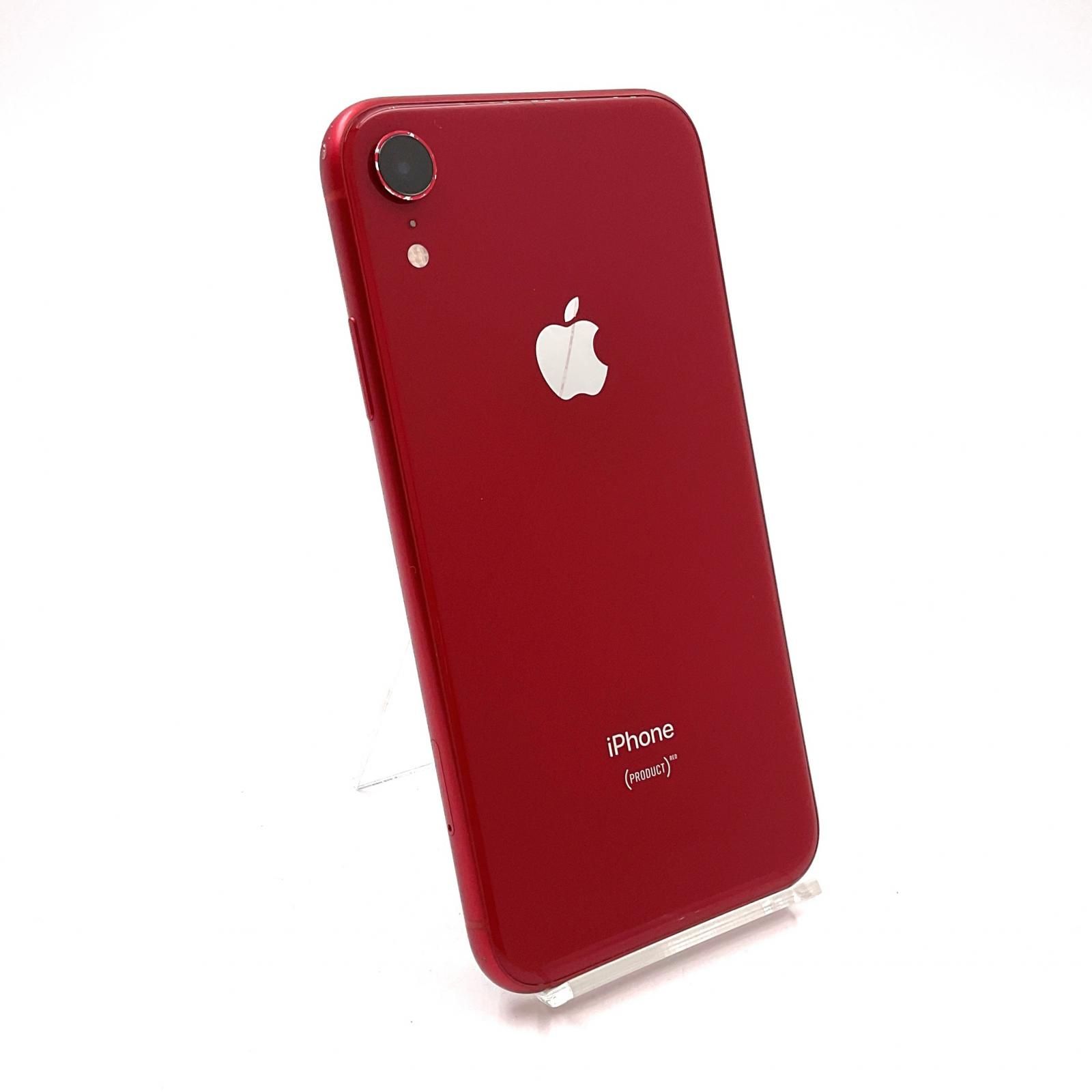 最速発送】Apple iPhone XR 64GB (PRODUCT)RED Softbank 白ロム 82 